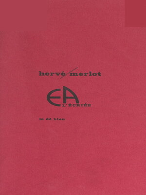 cover image of EA l'écriée